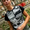 Flash Sale Greetings Skimmer Graphic Baby Tee Womens Graphic Tees