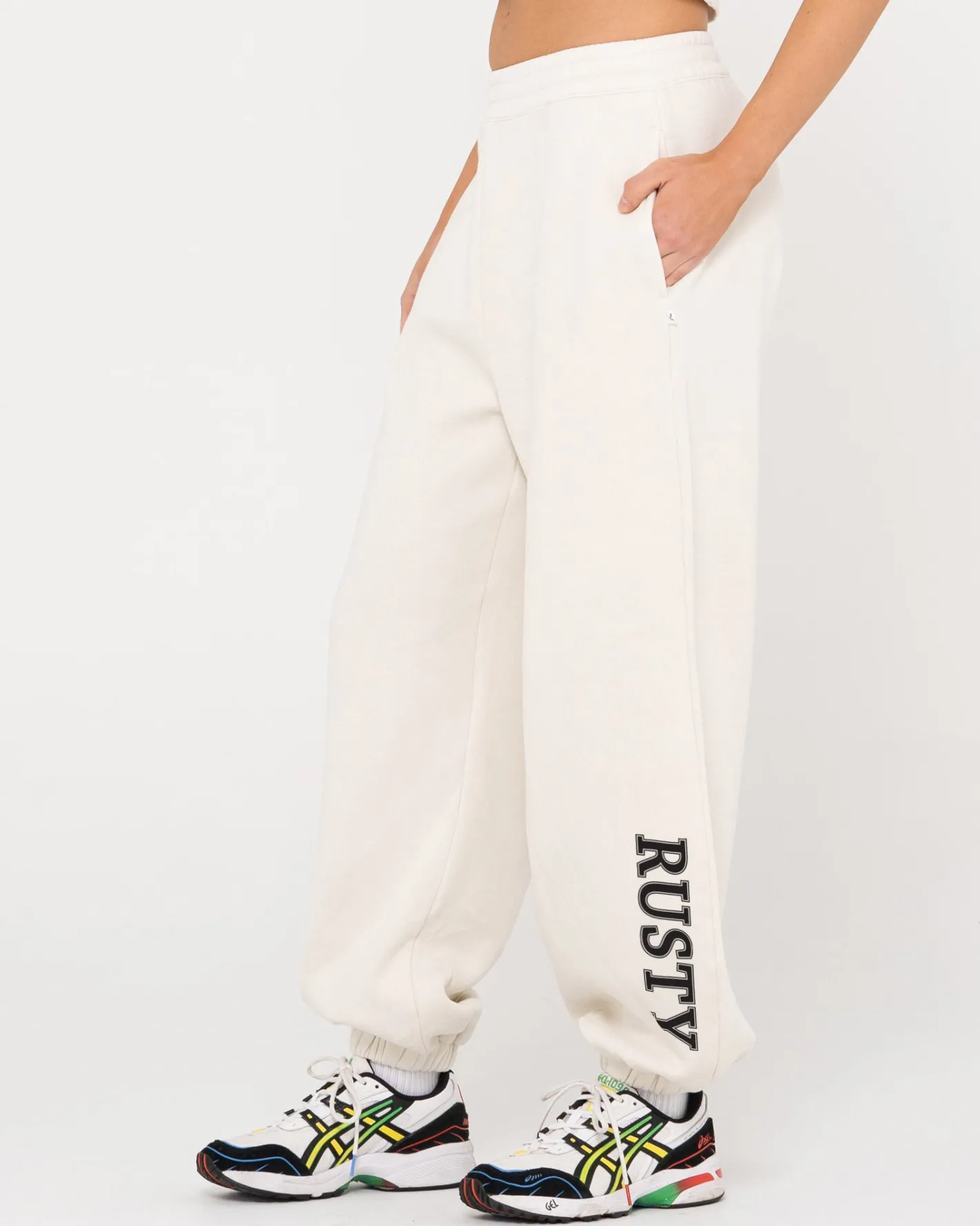 Fashion High Waisted Oversize Trackpant Womens Trackpants