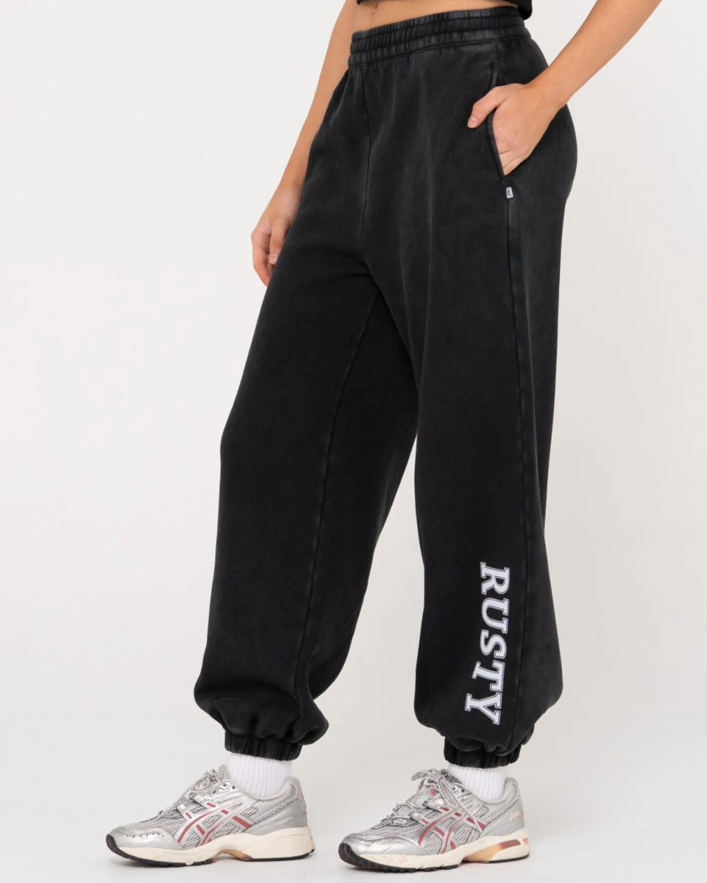 Fashion High Waisted Oversize Trackpant Womens Pants