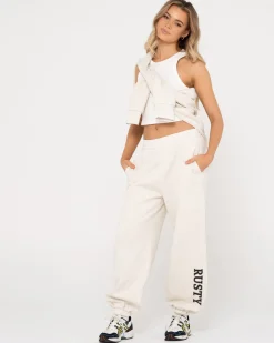 Discount High Waisted Oversize Trackpant Womens Pants