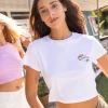 Online Paradise Graphic Baby Tee Womens Tees & Tanks