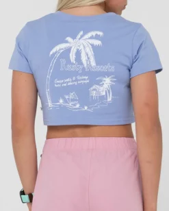 Store Resorts Graphic Baby Tee Girls Kids Tops