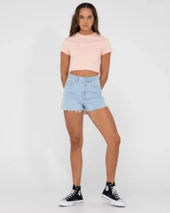 Sale Signature Baby Tee Womens Tees & Tanks