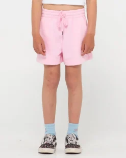 Fashion Signature Fleece Short Girls Kids Bottoms