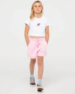 Fashion Signature Fleece Short Girls Kids Bottoms