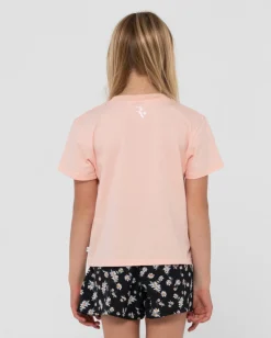 Best Sale Signature Graphic Relaxed Tee Girls Kids Tops