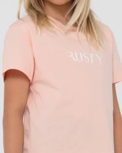 Best Sale Signature Graphic Relaxed Tee Girls Kids Tops