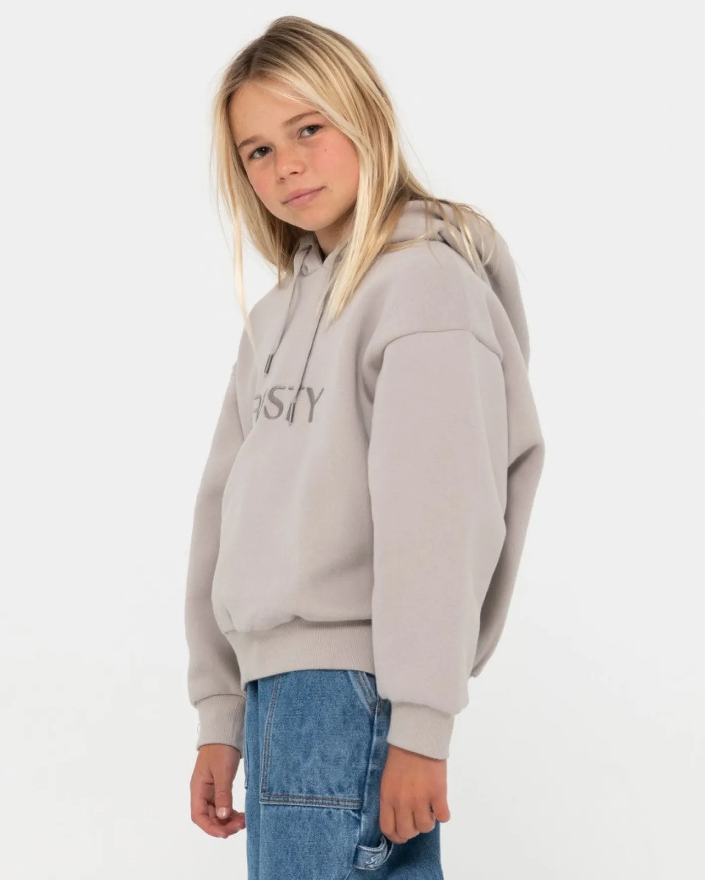 Cheap Signature Hooded Fleece Girls Kids Tops