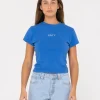 Outlet Signature Skimmer Baby Tee Womens Tees & Tanks
