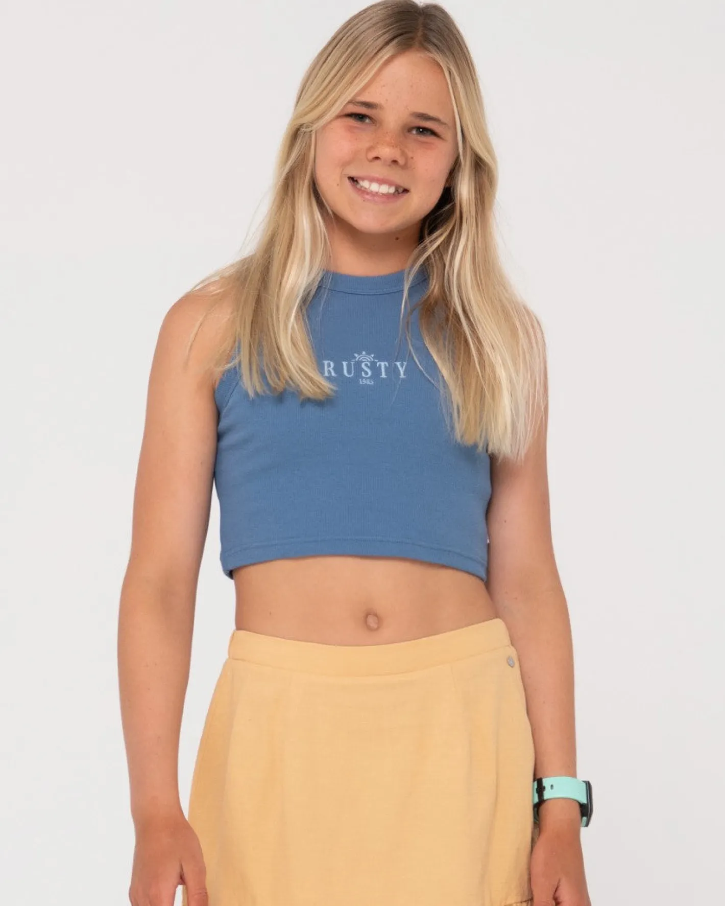 Shop Sunrise Racer Tank Girls Kids Tops