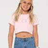 Shop Sunset Baby Tee Girls Kids Tops