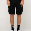 Flash Sale Safari Vintage Wash Cargo Short Mens Shorts