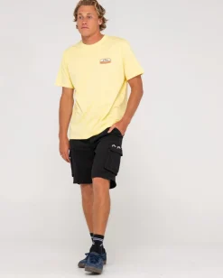 Flash Sale Safari Vintage Wash Cargo Short Mens Shorts