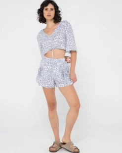 New Samana Short Sleeve Top Womens Fashion Tops