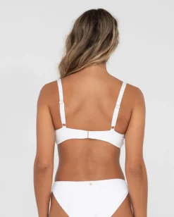 Clearance Sandalwood Textured Bralette Bikini Top Womens Bikinis