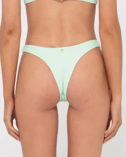 Clearance Sandalwood Textured Brazilian Bikini Bottom Womens Bikini Bottoms