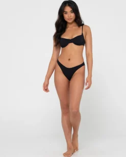 Online Sandalwood Textured Classic Bikini Pant Bottom Womens Bikini Bottoms