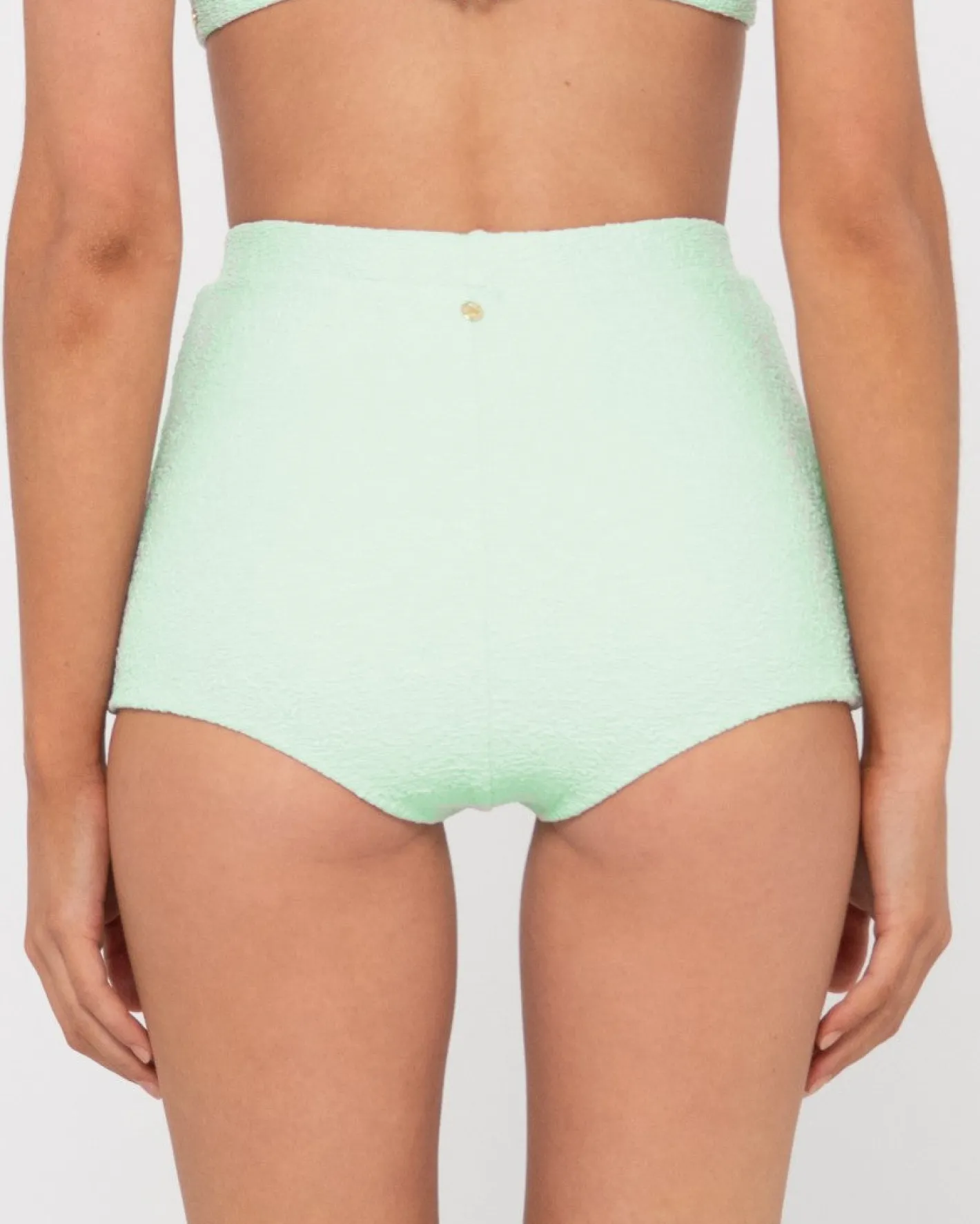 New Sandalwood Textured High Waisted Surf Short Womens Boardshorts