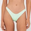 Online Sandalwood Textured Midi Bikini Bottom Womens Bikini Bottoms