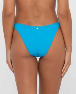 Sale Sandalwood Textured Midi Bikini Bottom Womens Bikini Bottoms