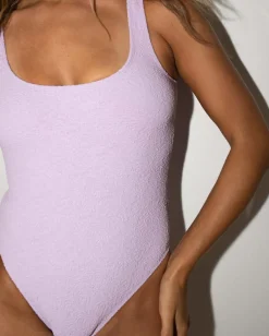 Store Sandalwood Textured Retro One Piece Womens One Piece