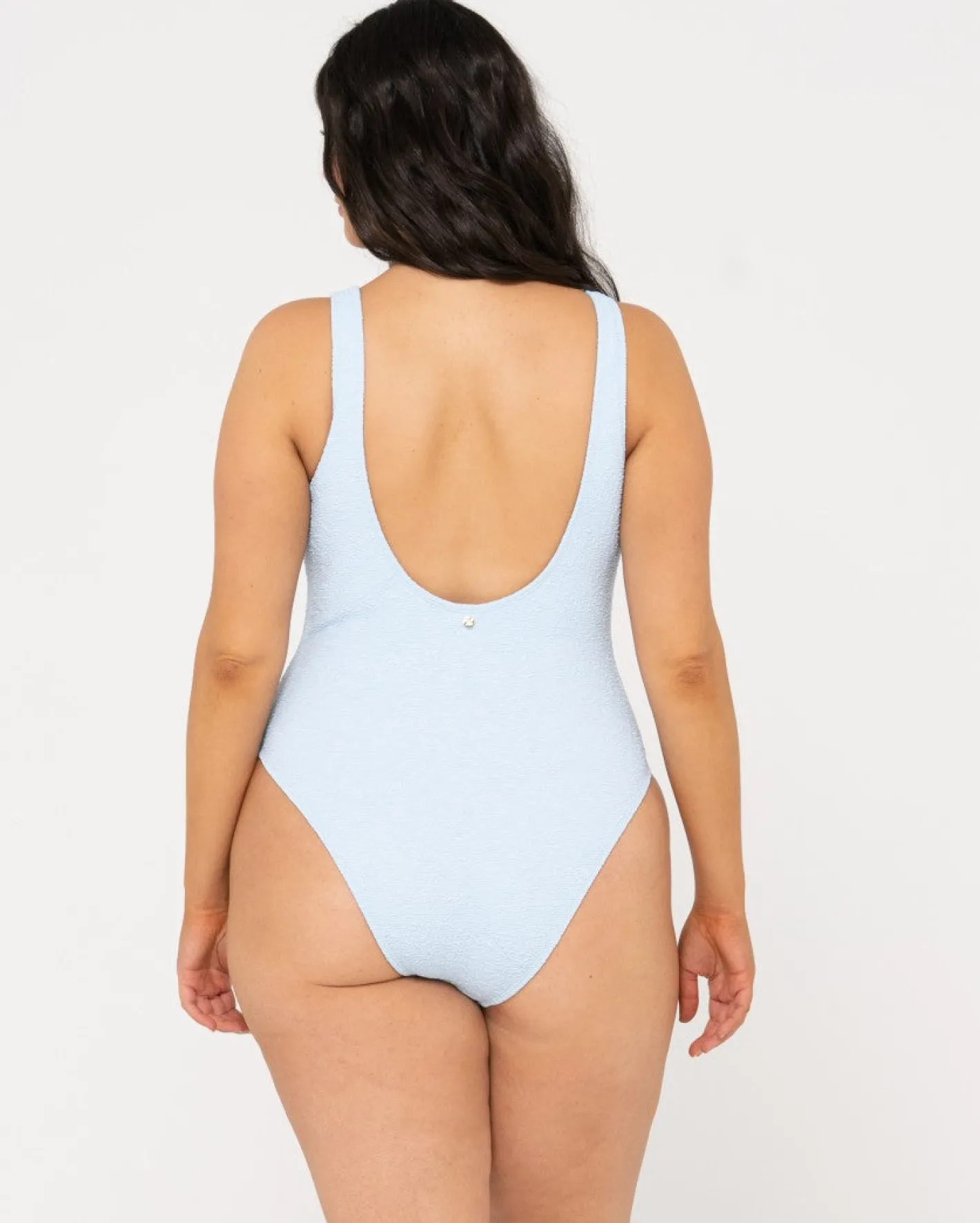 Best Sale Sandalwood Textured Retro One Piece Womens One Piece