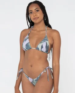 Store Santorini Midi Side Ties Bikini Pant Womens Bikini Bottoms
