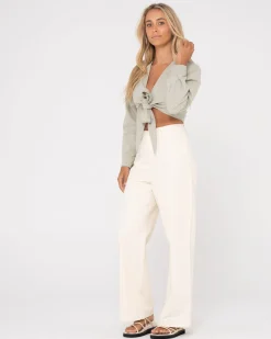 New Savanna Long Sleeve Top Womens Fashion Tops