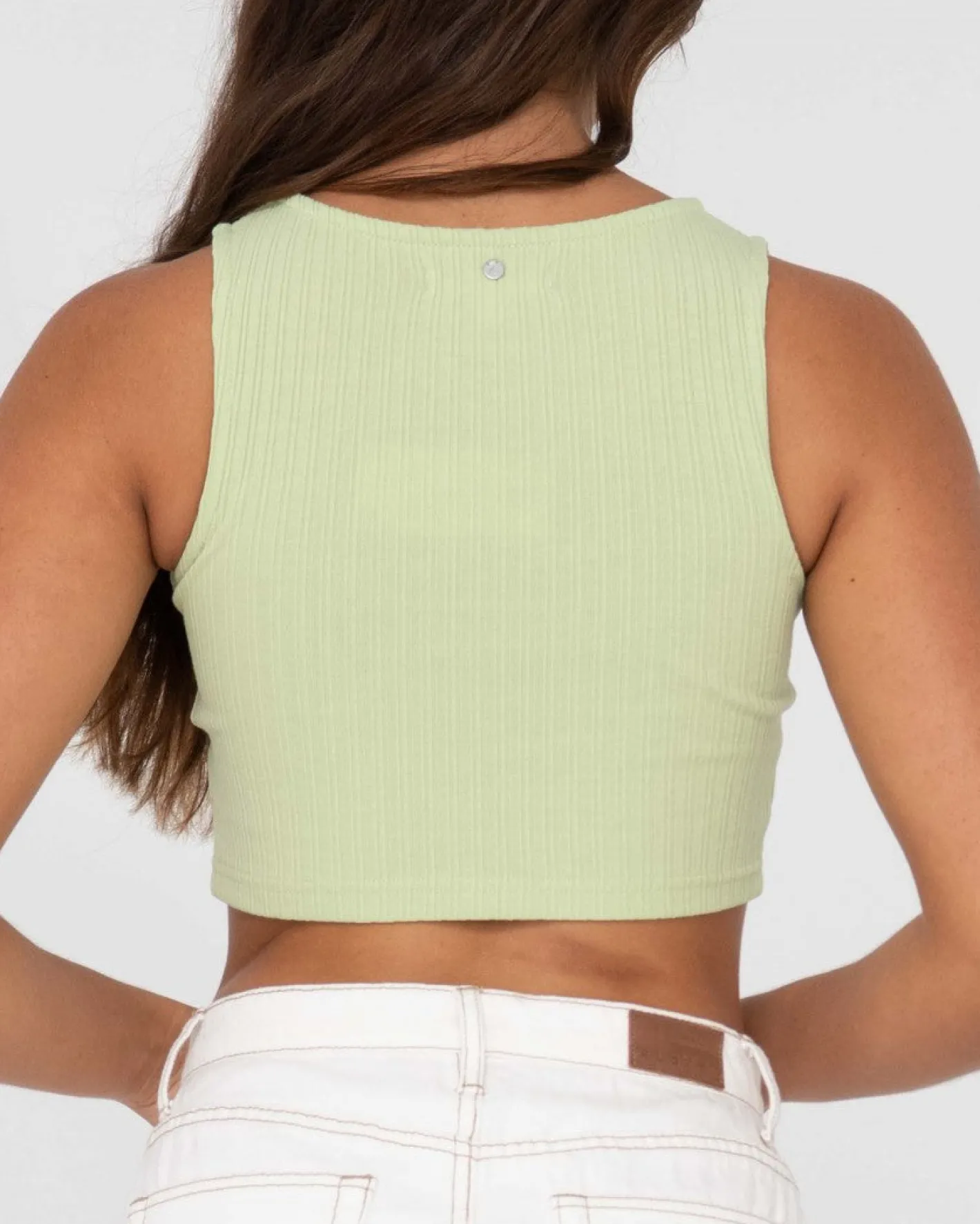 Flash Sale Scarlett Ribbed Cropped Tank Top Womens Tees & Tanks