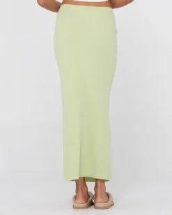 Flash Sale Scarlett Ribbed Mid Rise Maxi Tube Skirt Womens Skirts
