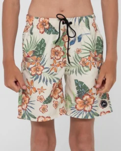 Best Sale Selling The Dream Printed Boardshort Boys Kids Boardshorts