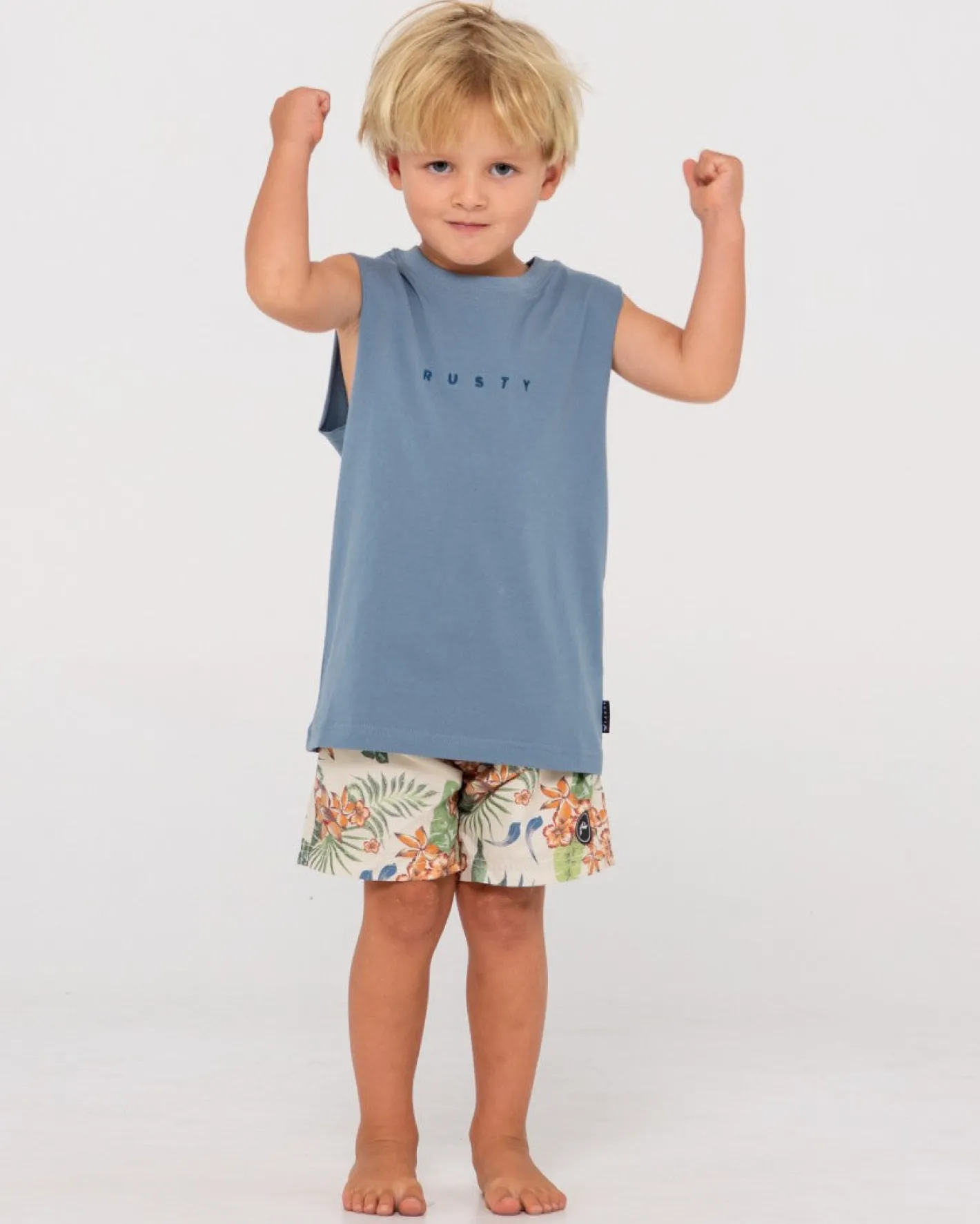 Cheap Selling The Dream Printed Boardshort Runts Kids Boardshorts