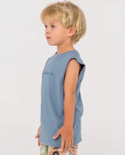 Sale Short Cut 2 Muscle Runts Kids Tops