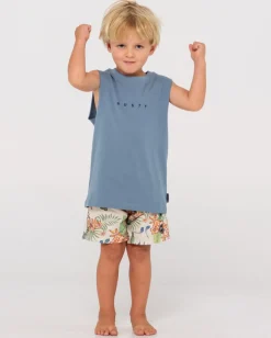 Sale Short Cut 2 Muscle Runts Kids Tops