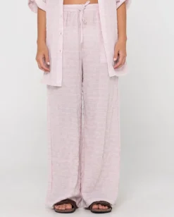 New Siena High Waisted Relaxed Fit Beach Pant Womens Overswim