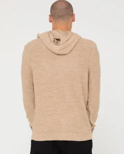 Outlet Skyliner Hooded Knit Mens Knitwear