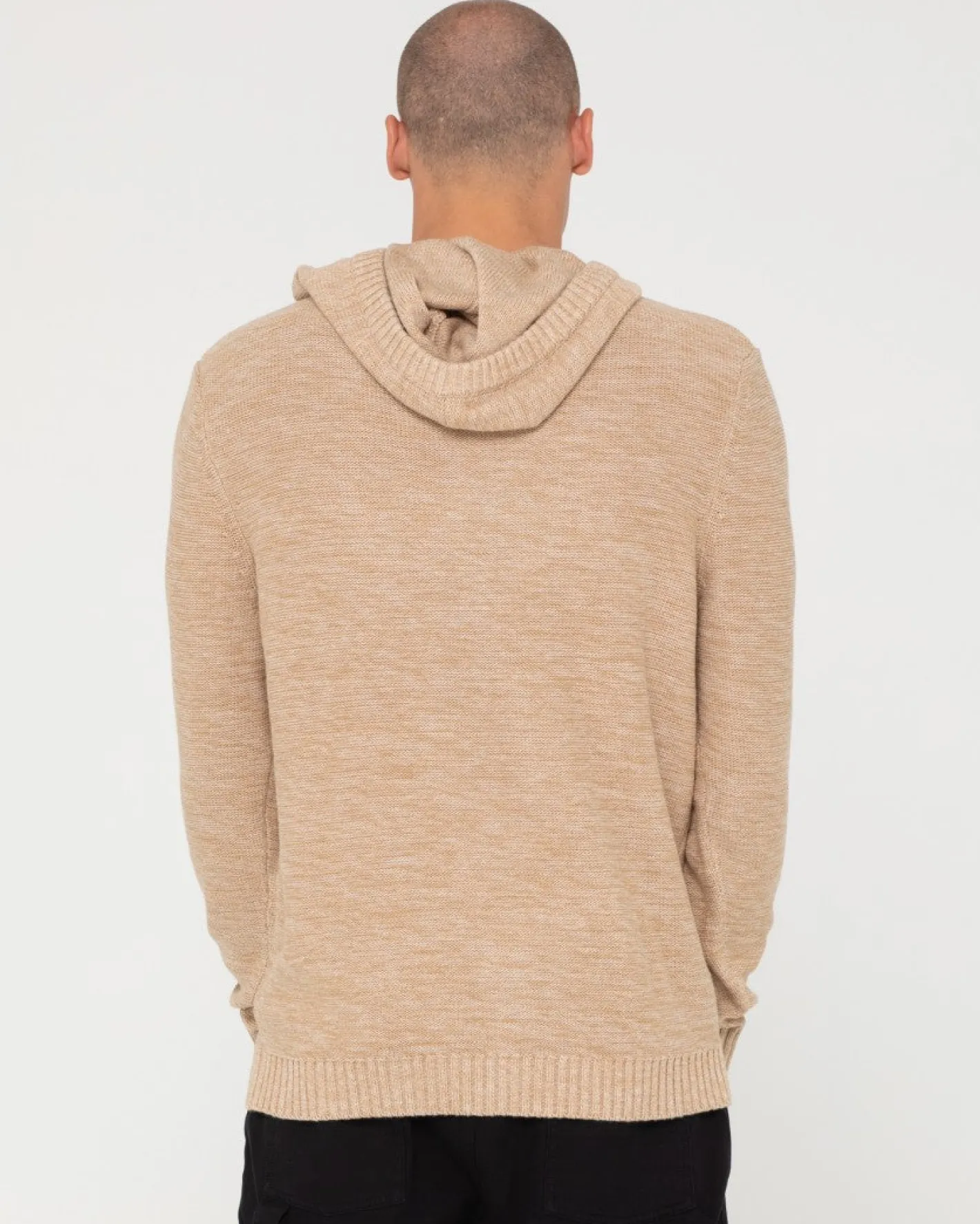 Outlet Skyliner Hooded Knit Mens Knitwear