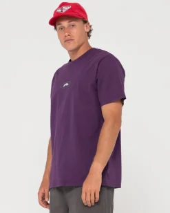 Cheap Slowmo Short Sleeve Heritage Print Tee Mens Tees