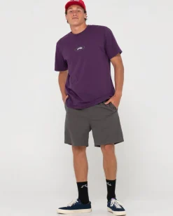 Cheap Slowmo Short Sleeve Heritage Print Tee Mens Tees