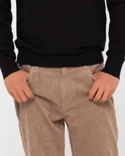 Clearance Slung Lightweight Wool Crew Knit Mens Knitwear