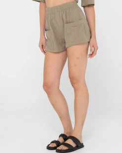 Best Somewhere Elastic Waist Short Womens Shorts