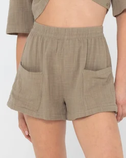 Best Somewhere Elastic Waist Short Womens Shorts