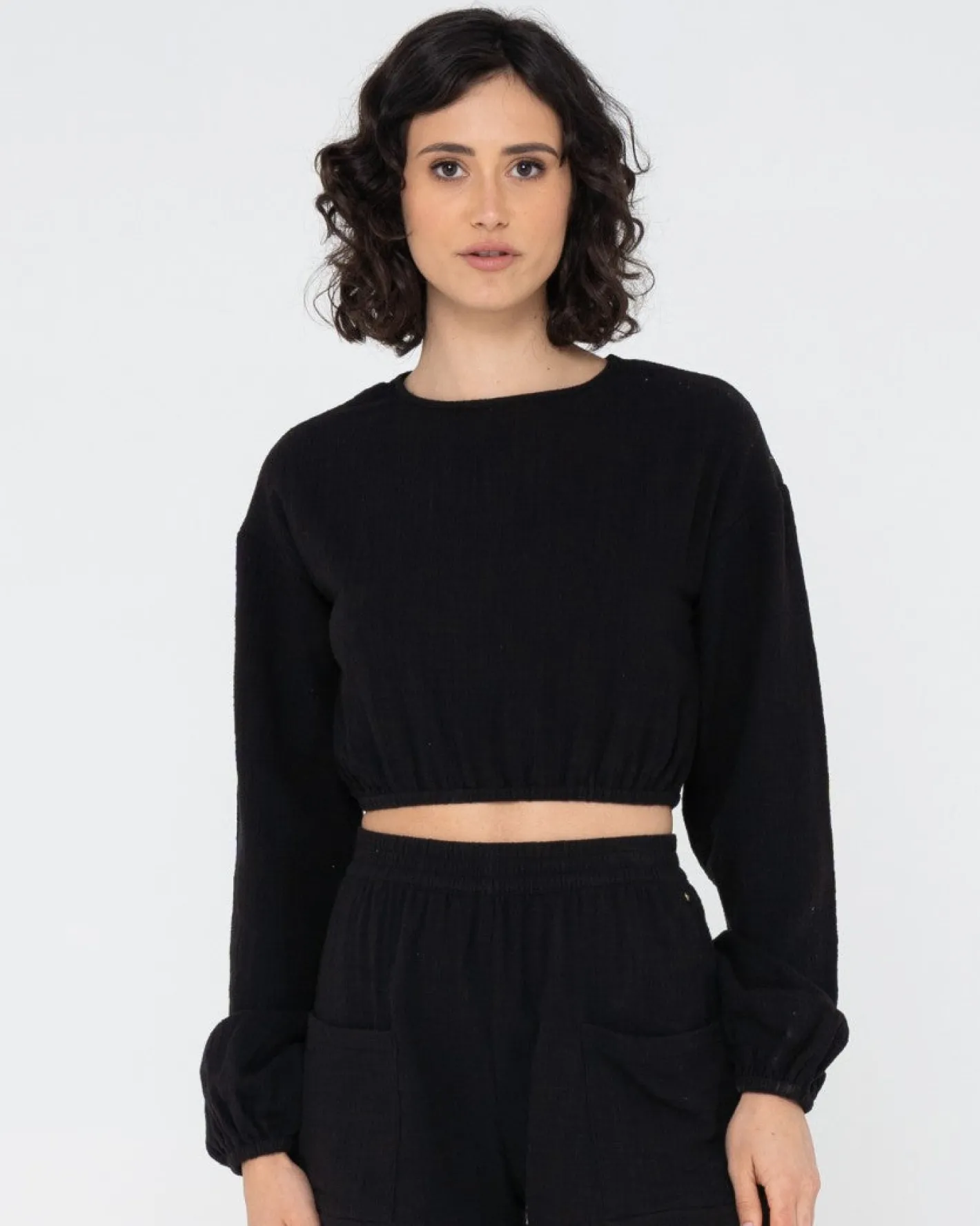 Hot Somewhere Long Sleeve Top Womens Fashion Tops