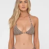 Hot Sorrento Shell Printed Multiway Bikini Top Womens Bikinis