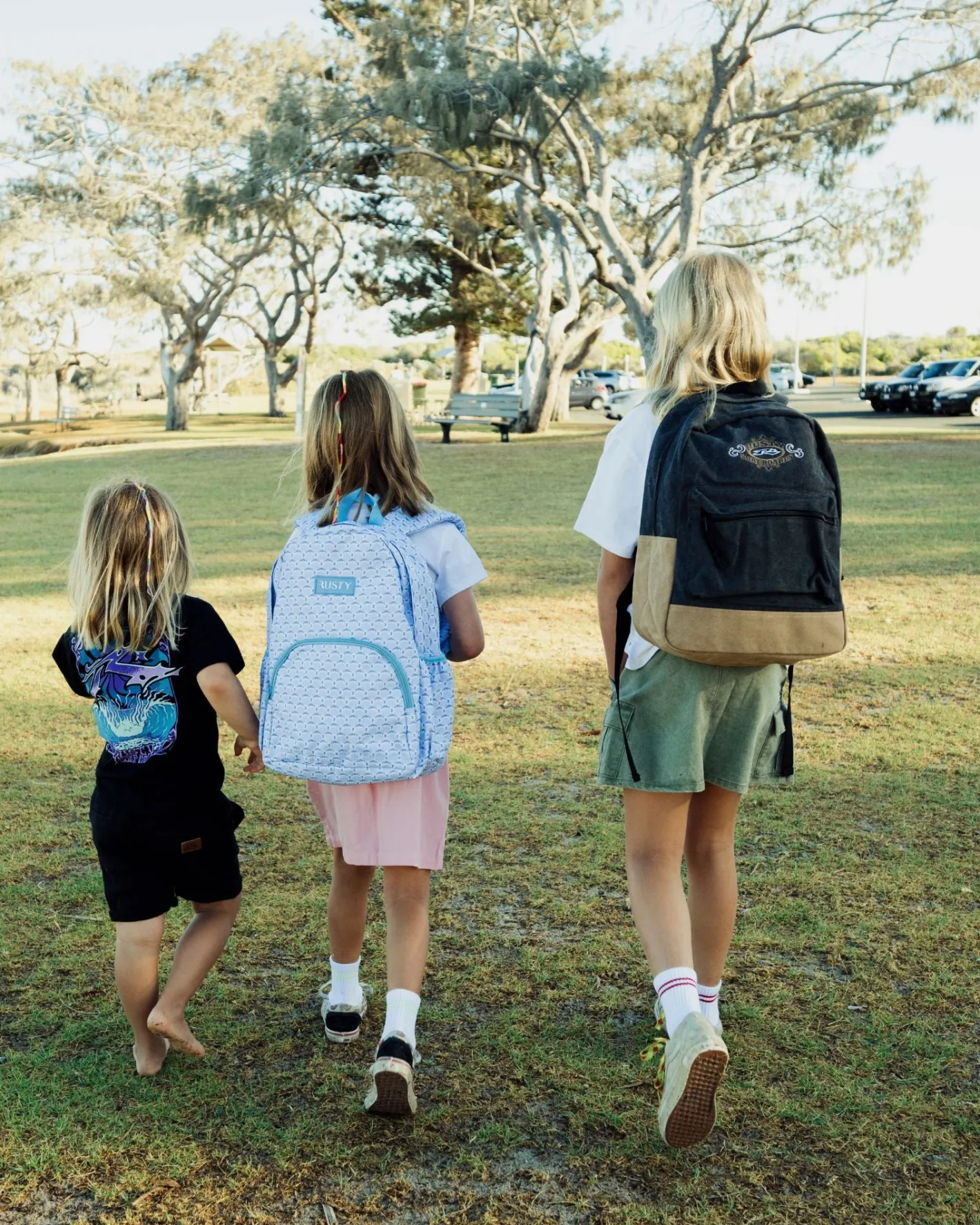 Shop Soulful Shell Patterned Backpack Kids Accessories