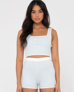 Cheap Spencer Knitted Crop Top Womens Fashion Tops