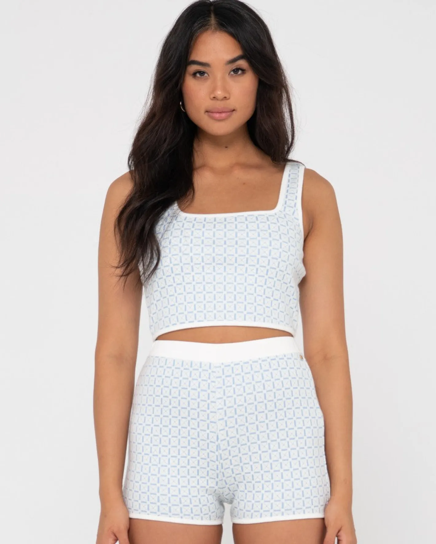 Cheap Spencer Knitted Crop Top Womens Fashion Tops