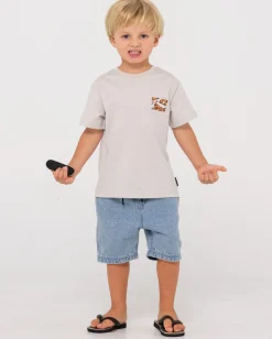Hot Splat Down Short Sleeve Graphic Tee Runts Kids Tops