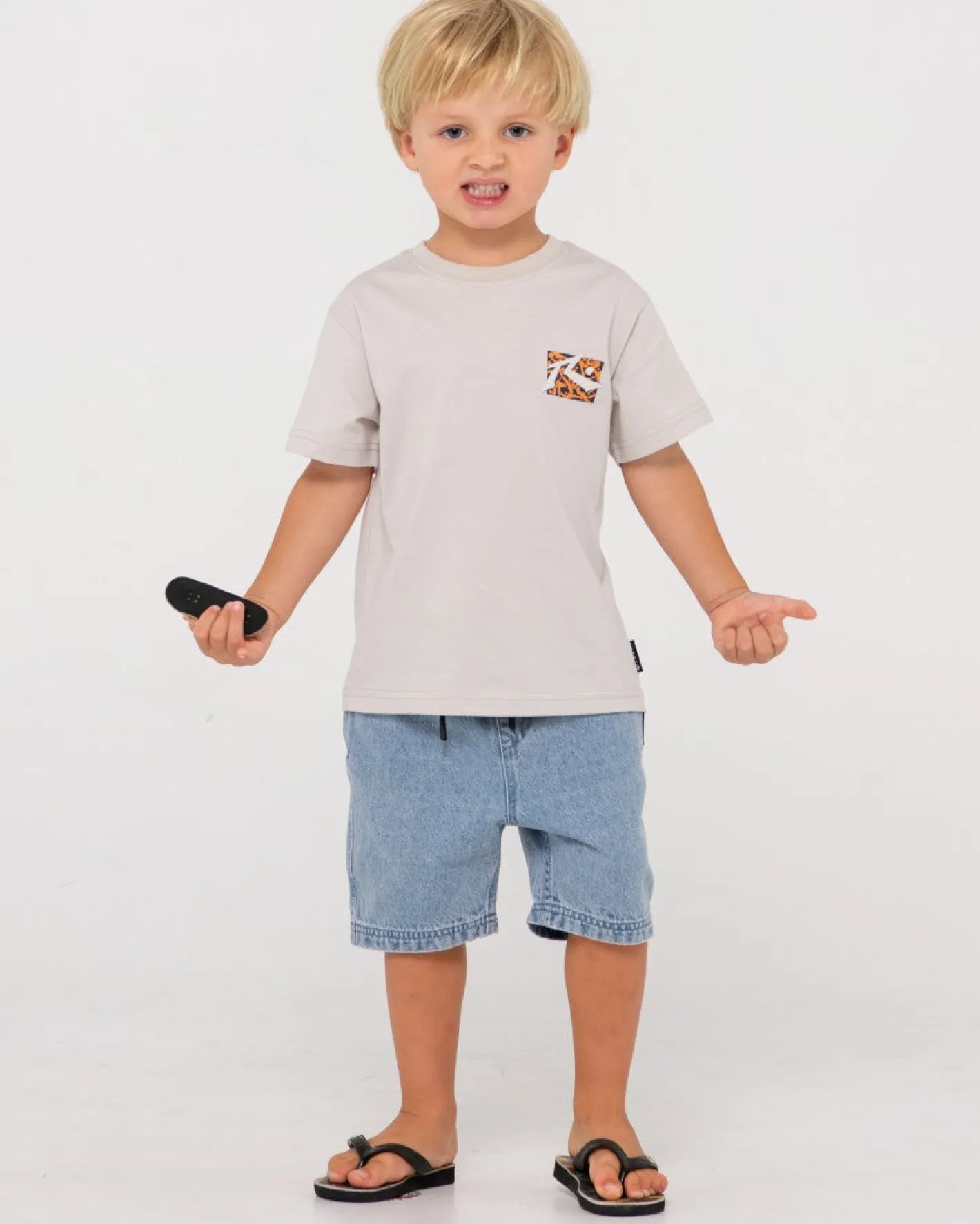 Hot Splat Down Short Sleeve Graphic Tee Runts Kids Tops