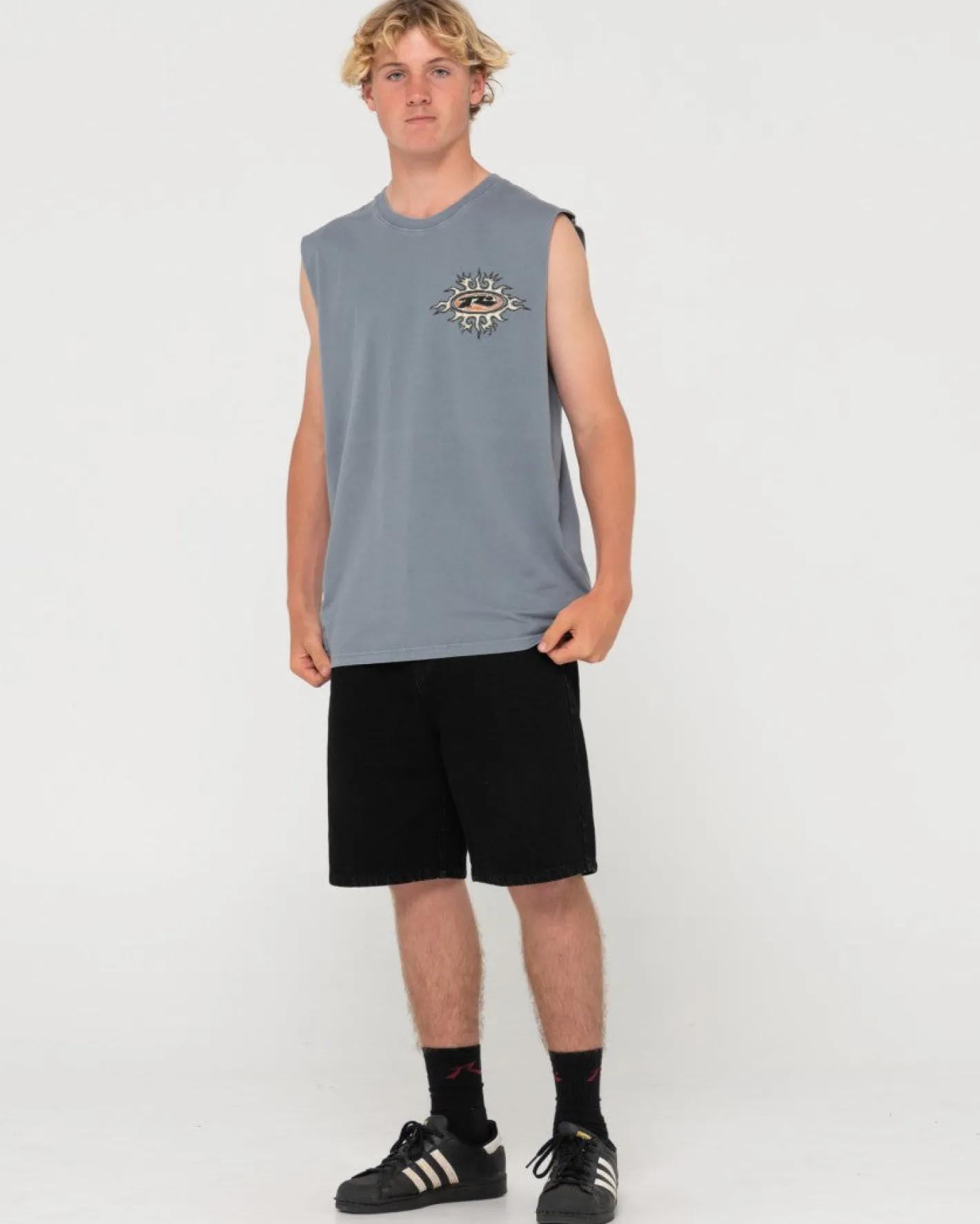Best Stalker Graphic Muscle Tee Mens Tanks & Muscles